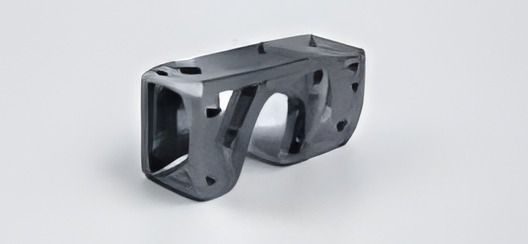 Repuesto mecánico gris impreso en 3D